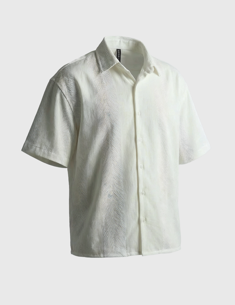 Camisa Algodón Fletcher Blanco