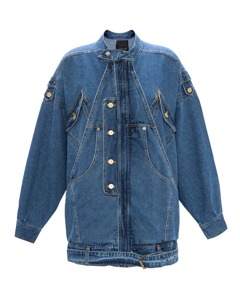 Chaqueta denim York índigo