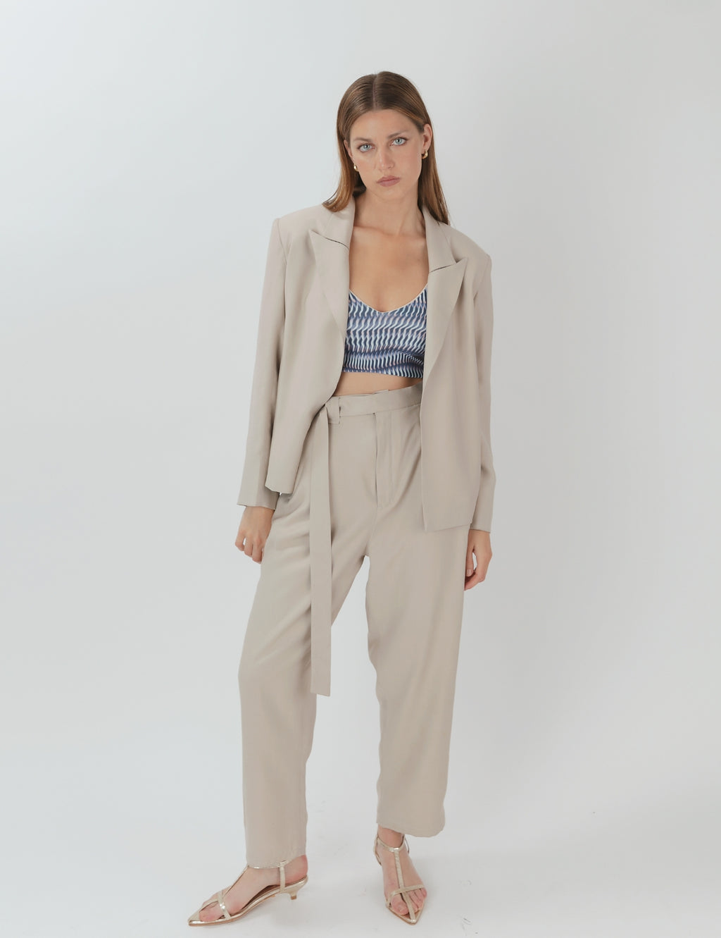 Pantalon Tencel Acuario Hielo