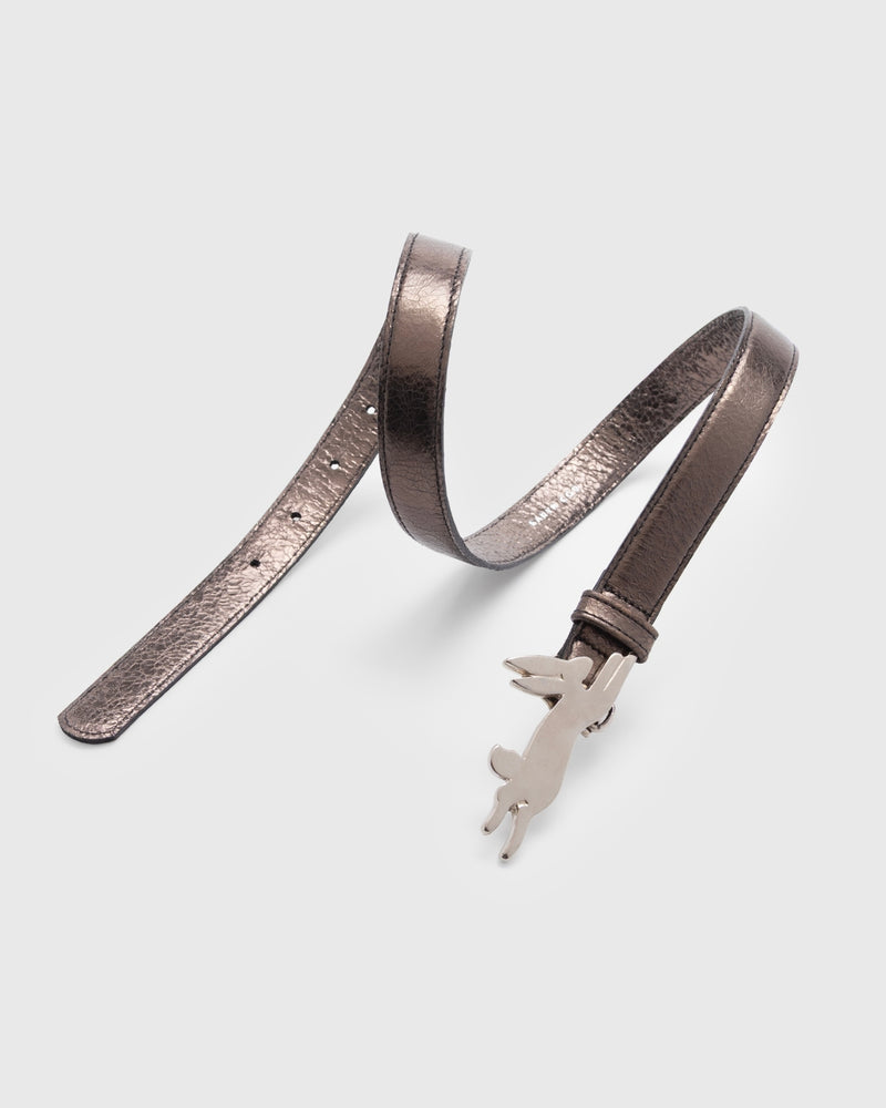 Cinturón Lapin Peltre Plata