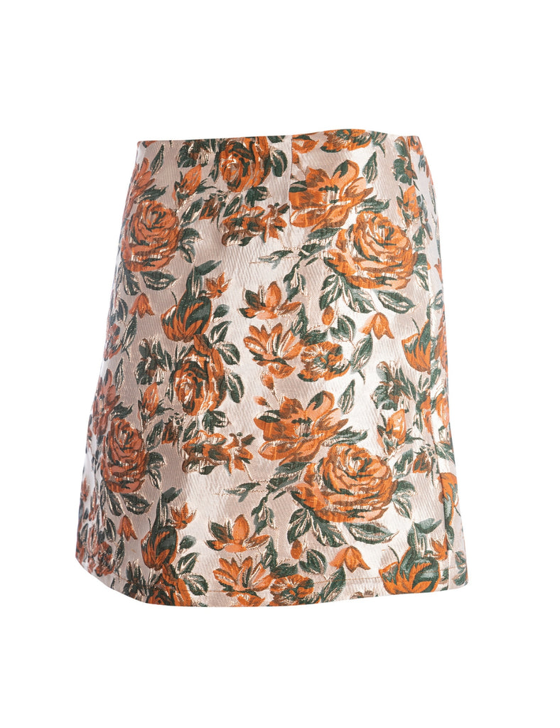 Mini falda brocato Begonia