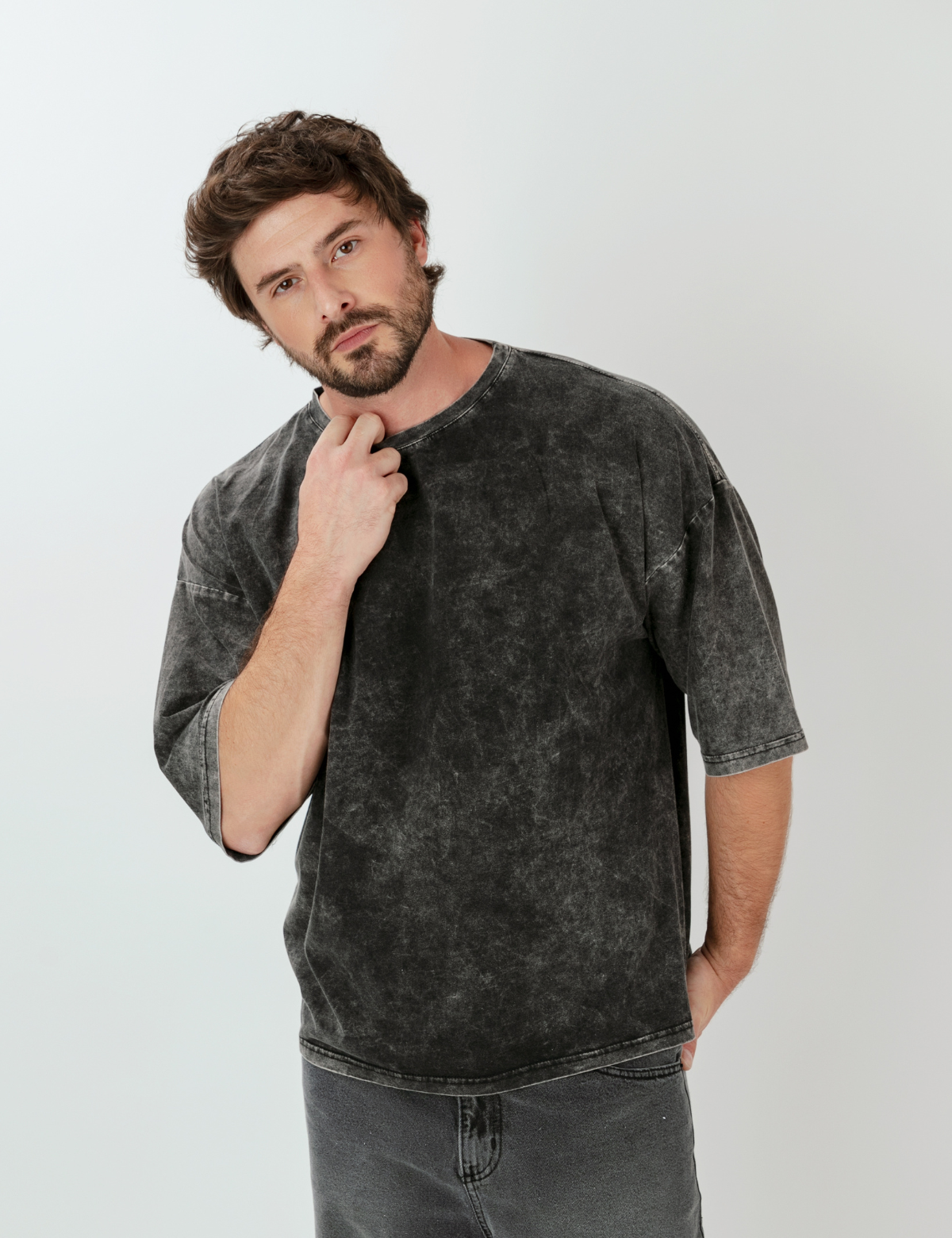 Polera Boxi Gris