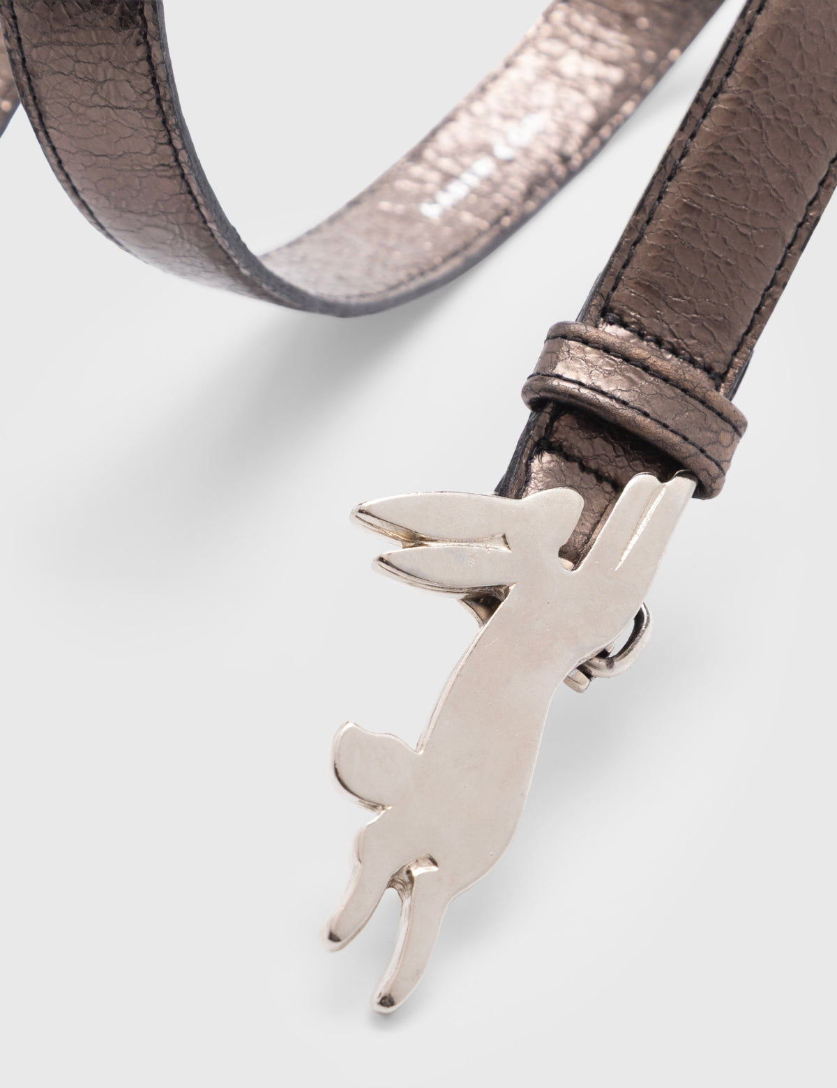 Cinturón Lapin Peltre Plata