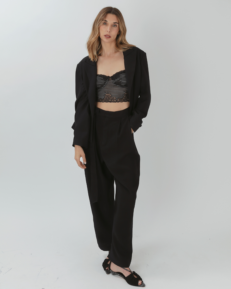 Pantalón tencel Acuario Negro