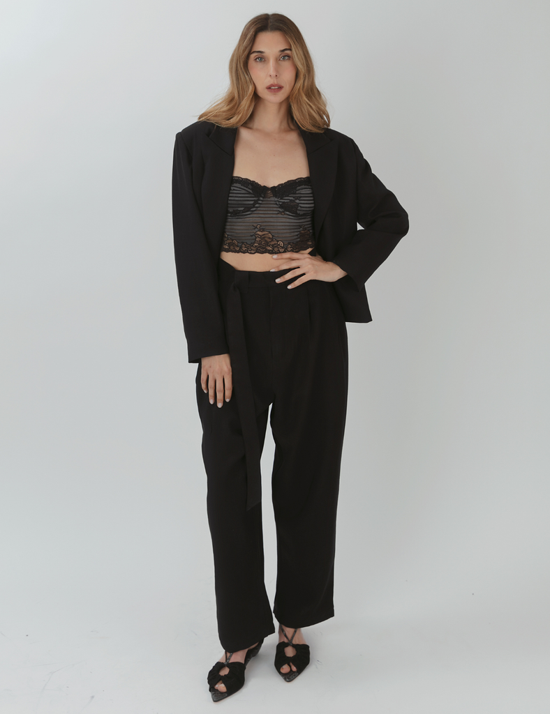 Pantalón tencel Acuario Negro