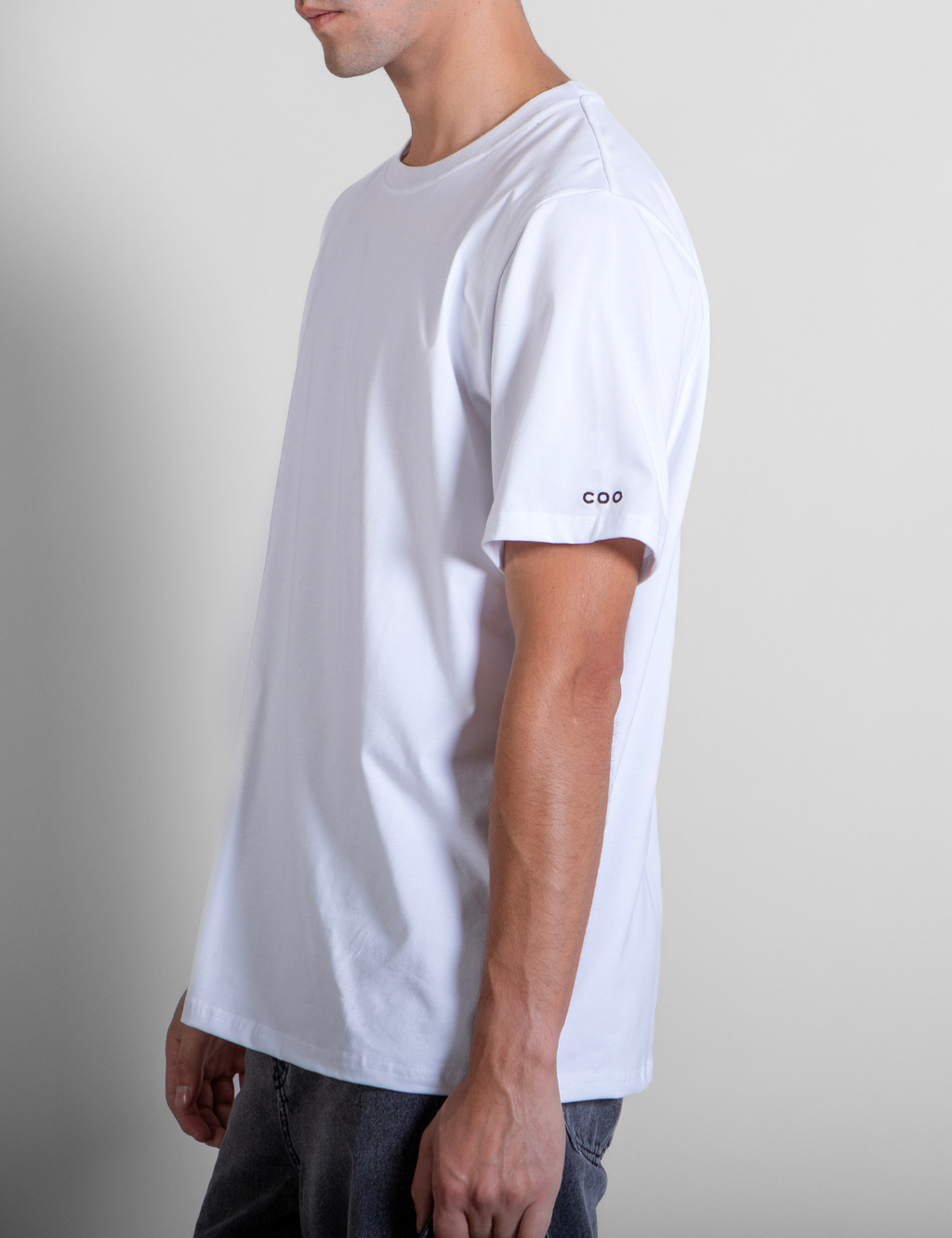 Polera Javier Oversize Blanca