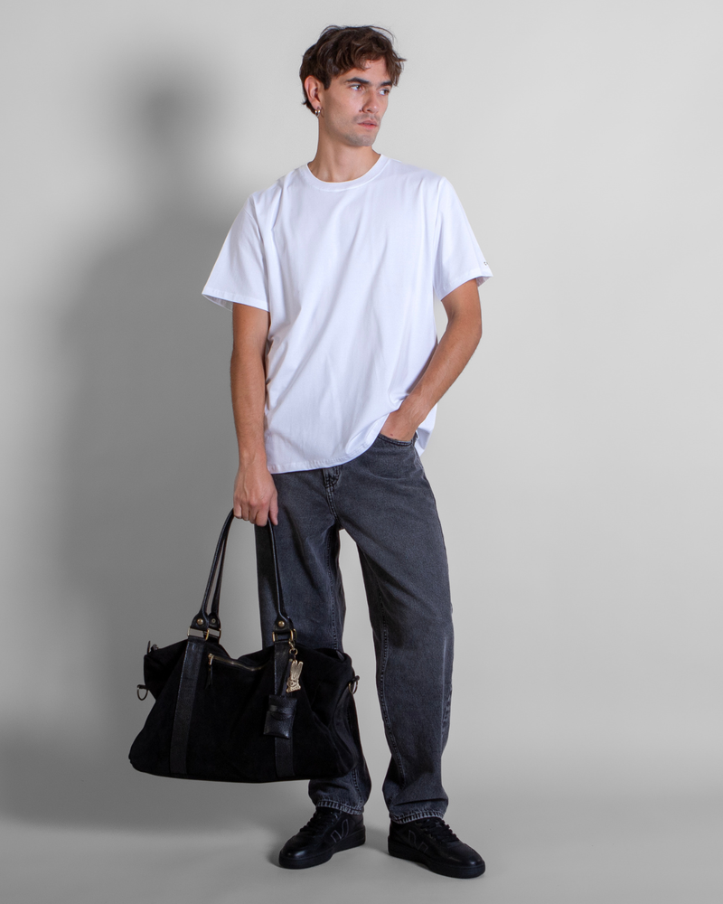 Polera Javier Oversize Blanca