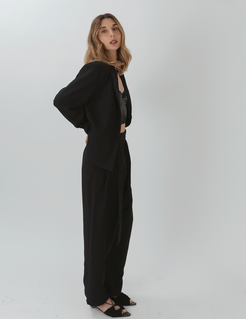 Pantalón tencel Acuario Negro