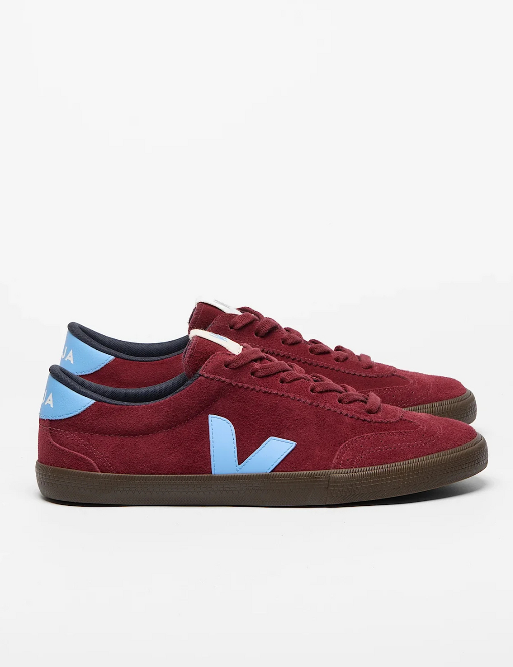 Zapatilla Veja Volley Suede Grenat Aqua Eagle