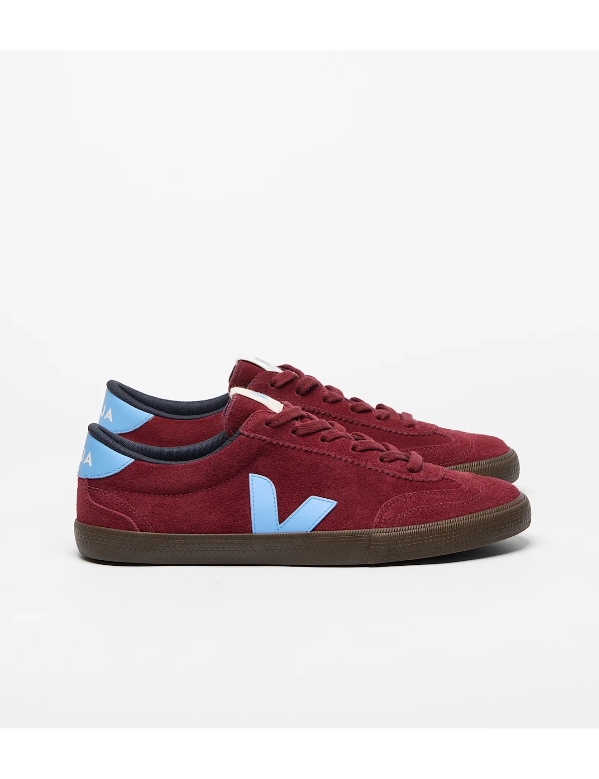 Zapatilla Veja Volley Suede Grenat Aqua Eagle