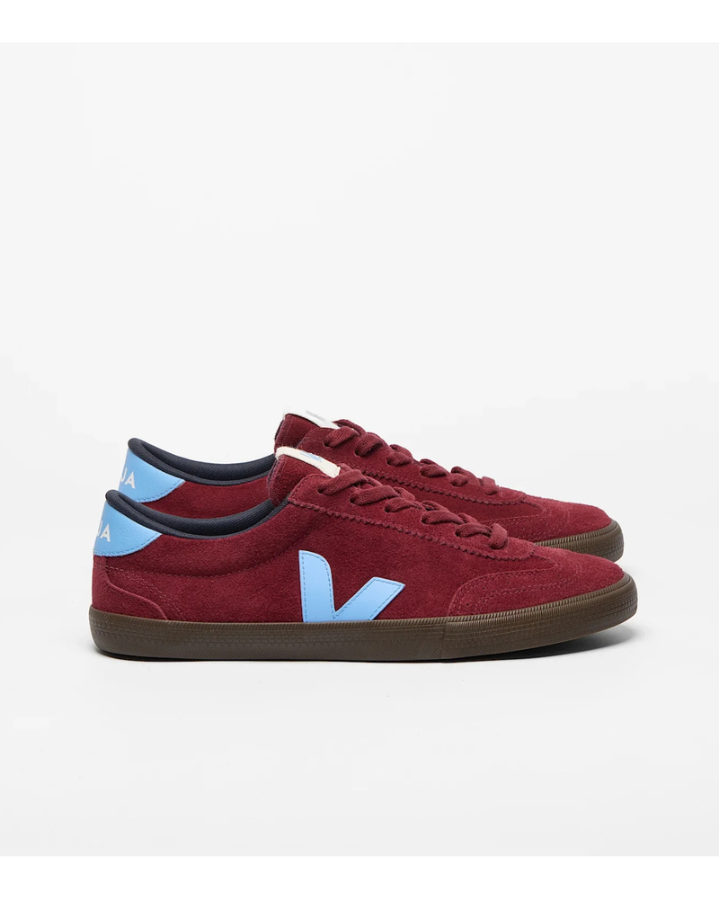 Zapatilla Veja Volley Suede Grenat Aqua Eagle