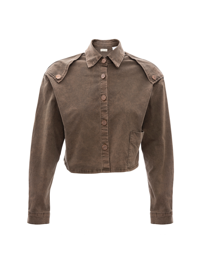 Camisa desgastes Rosalía moro