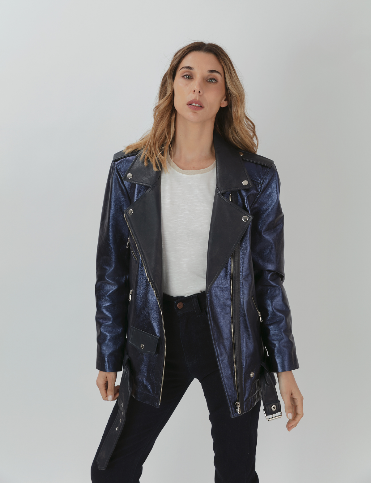 Biker Naomi Metalizada