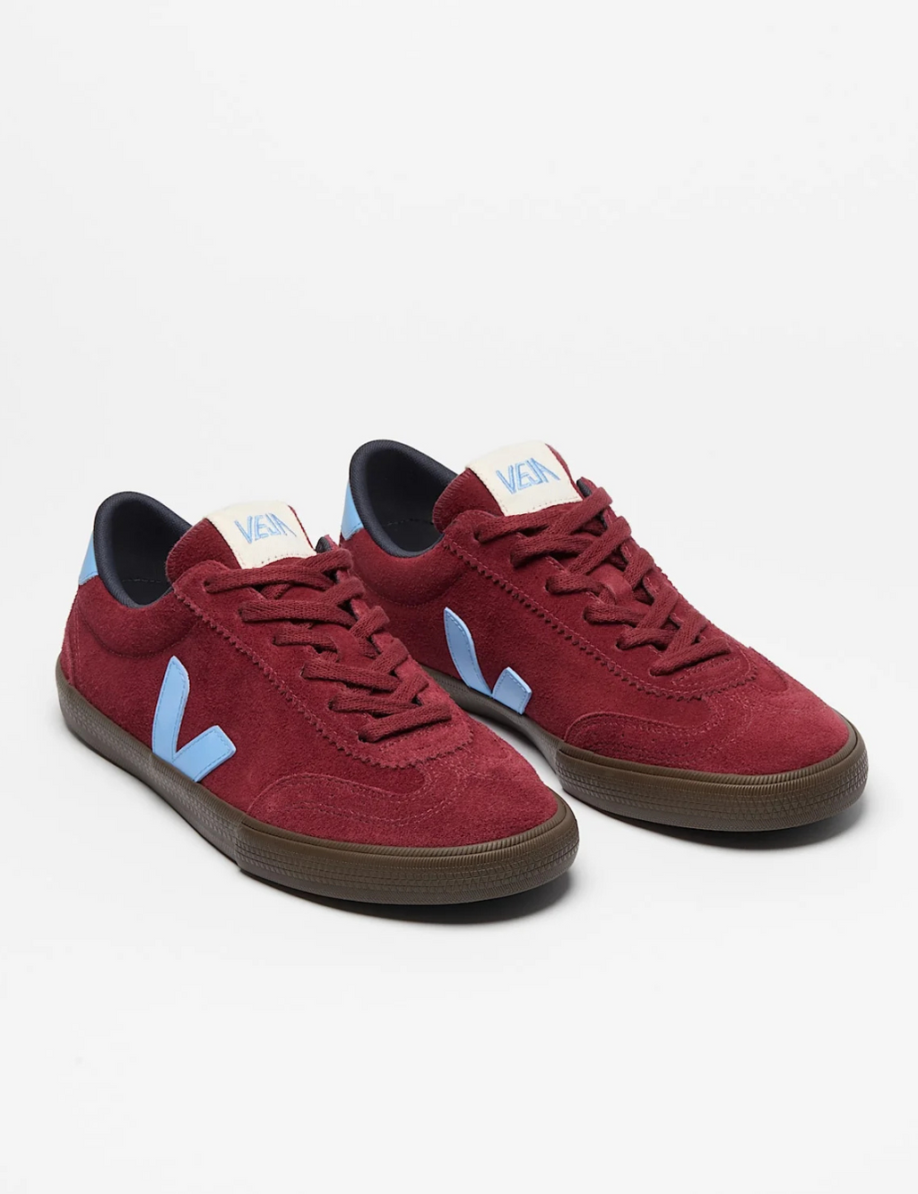 Zapatilla Veja Volley Suede Grenat Aqua Eagle
