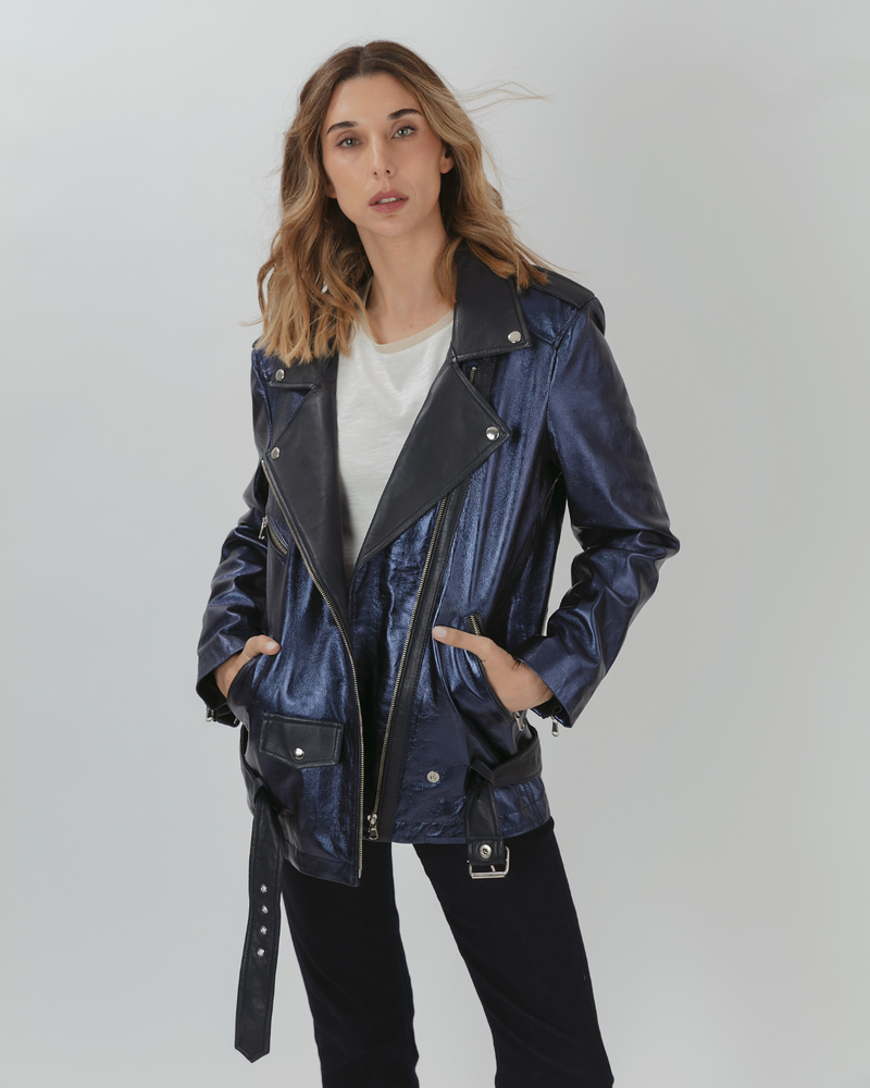 Biker Naomi Metalizada