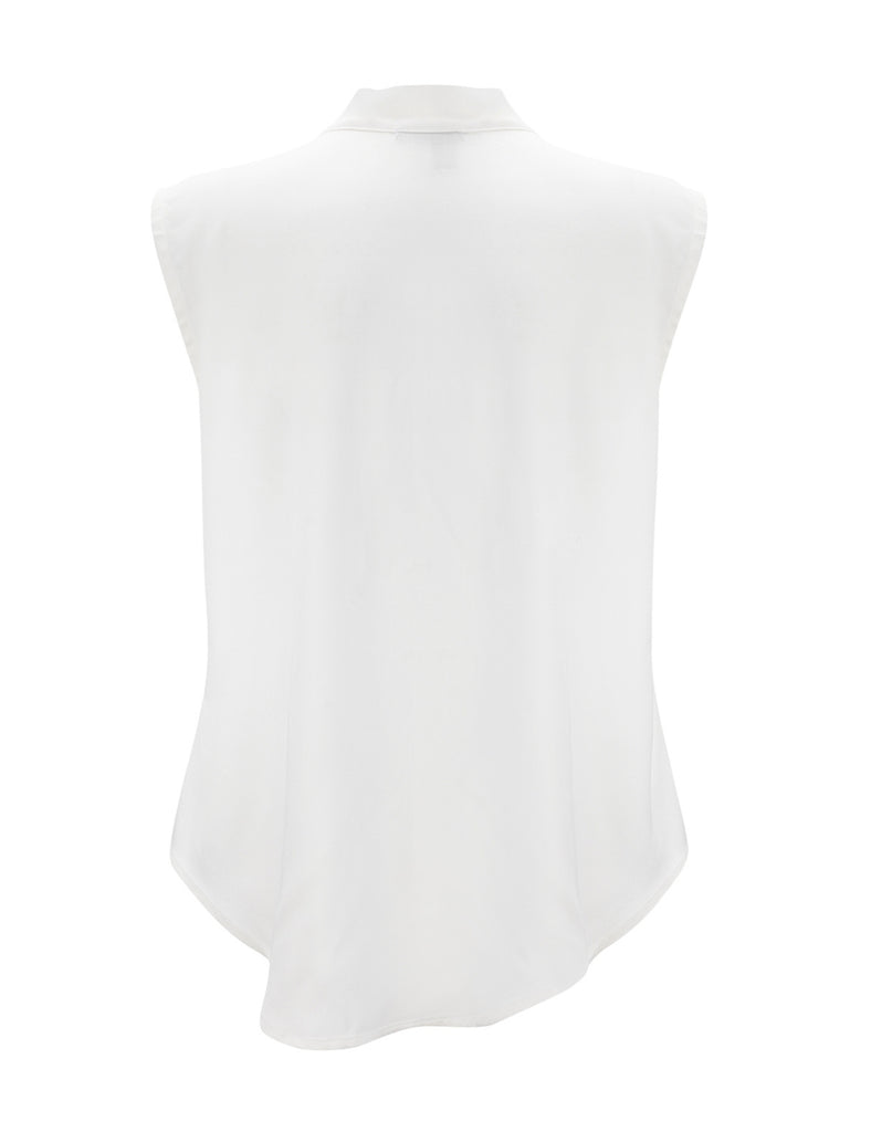 Blusa Drapeada Valentino Crudo