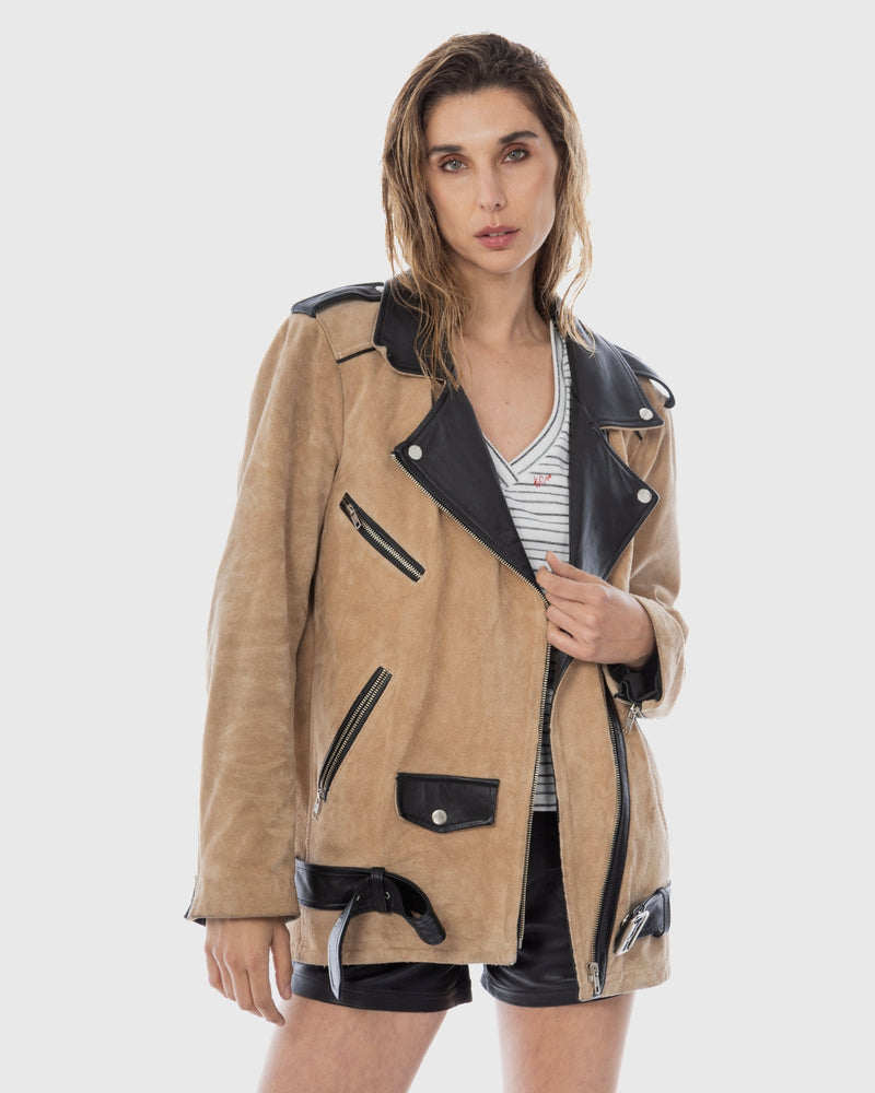 Biker Naomi Oversize Reno Habano