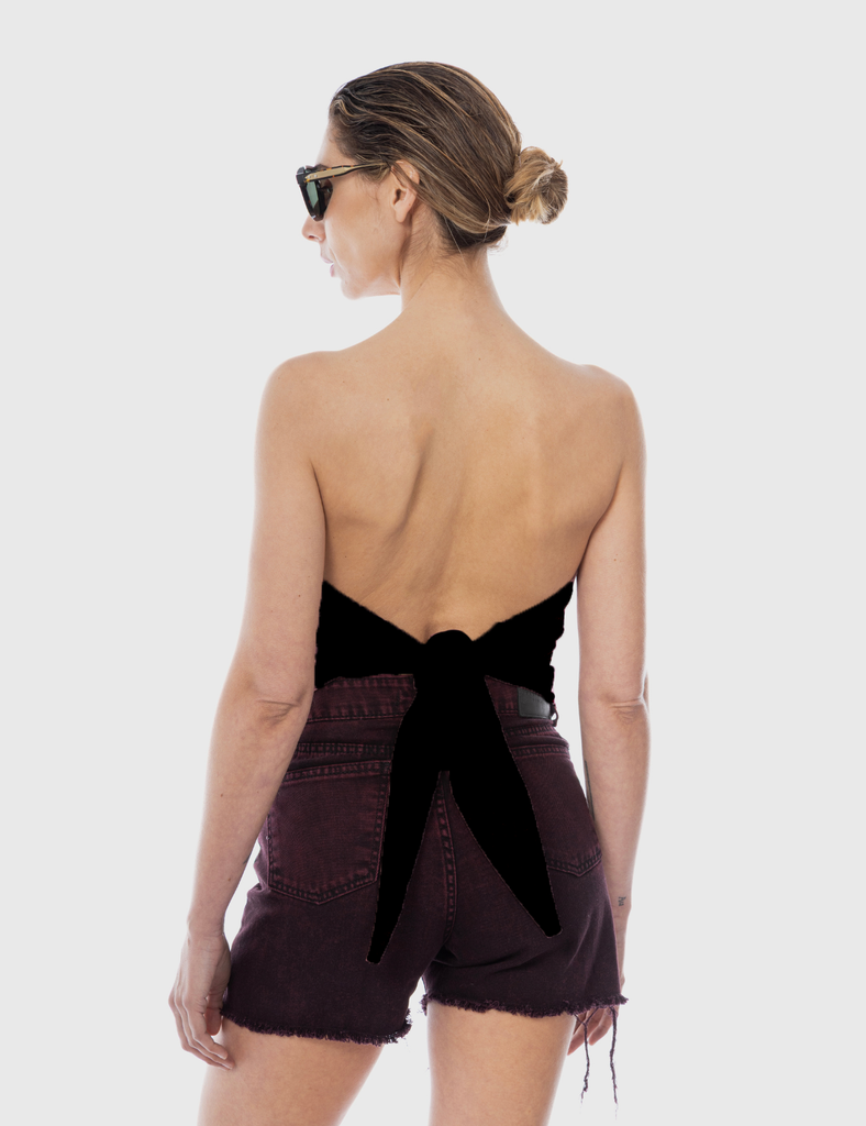 Blusa Pañuelo Isidora Negro