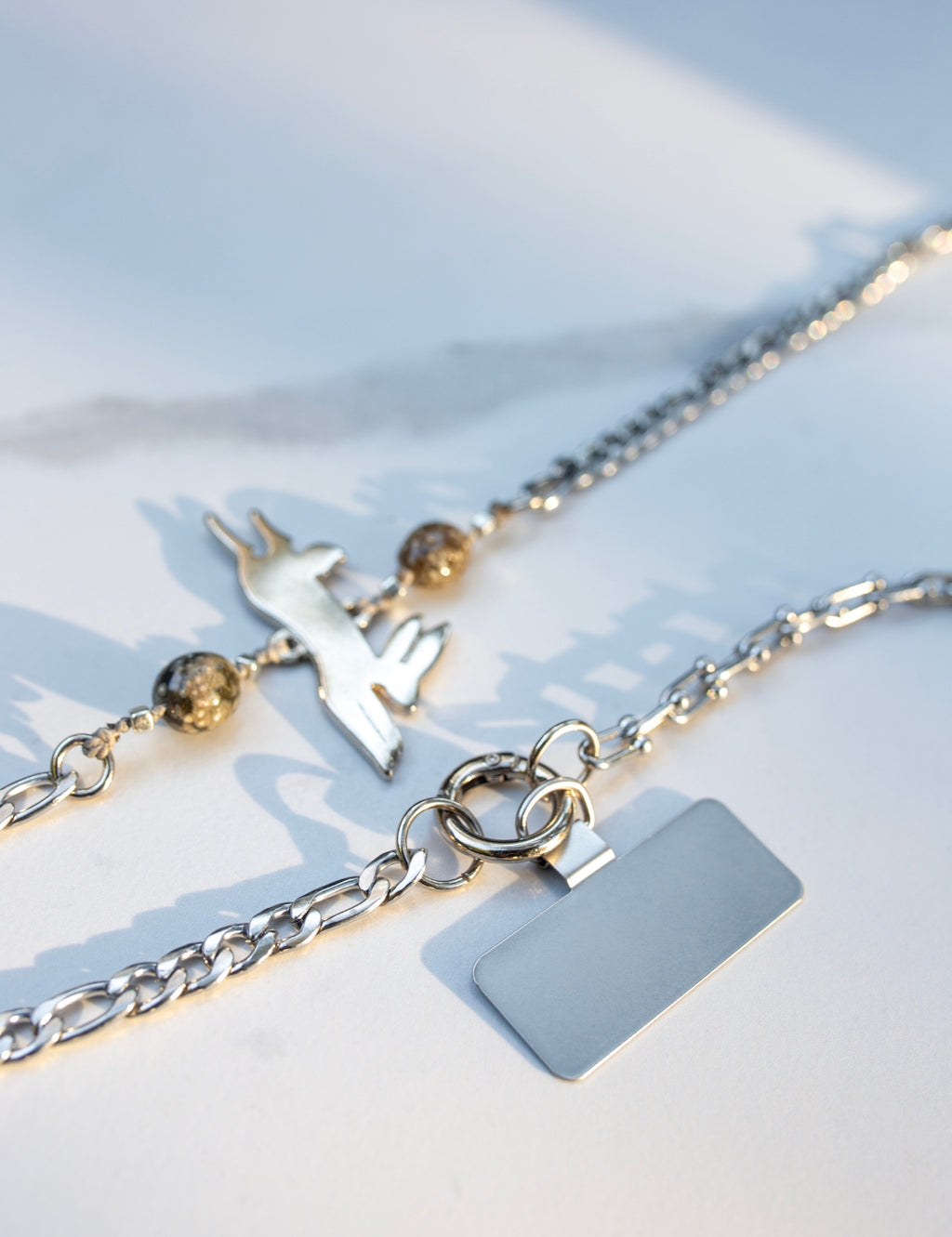 Collar Celular Lapin Inox