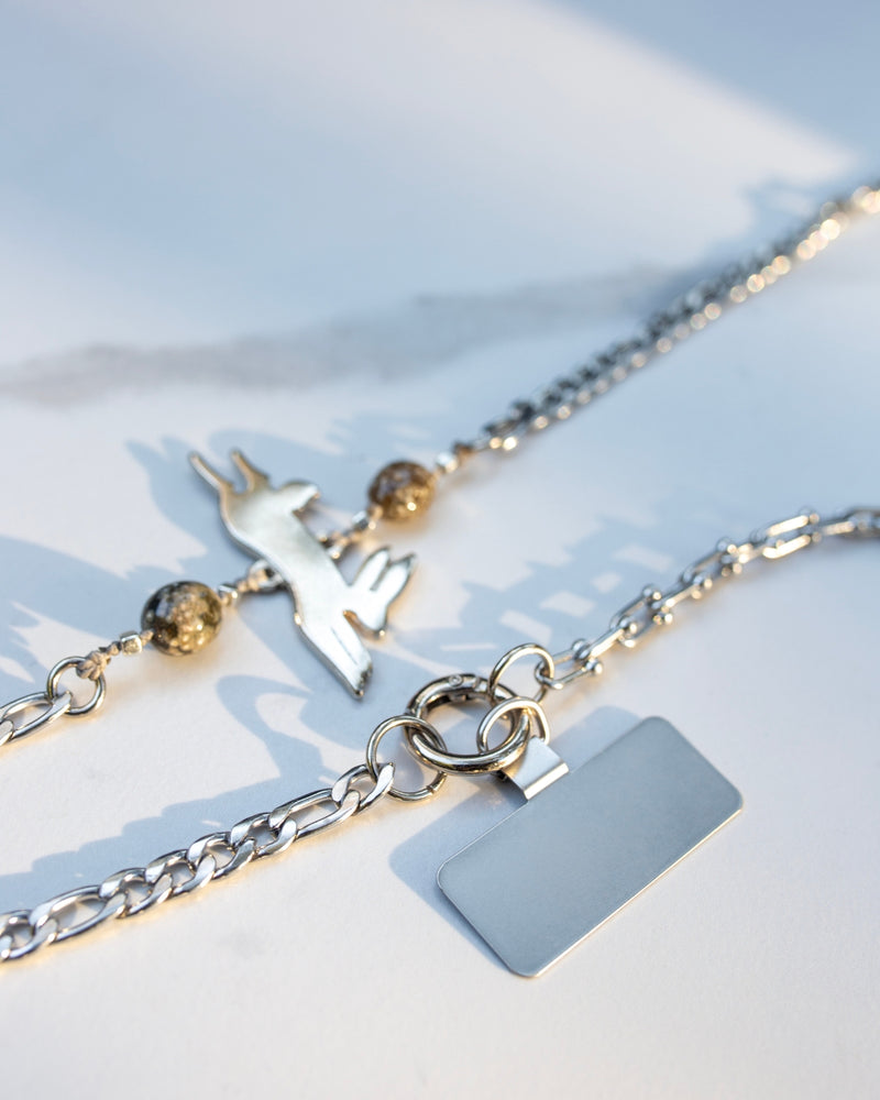 Collar Celular Lapin Inox
