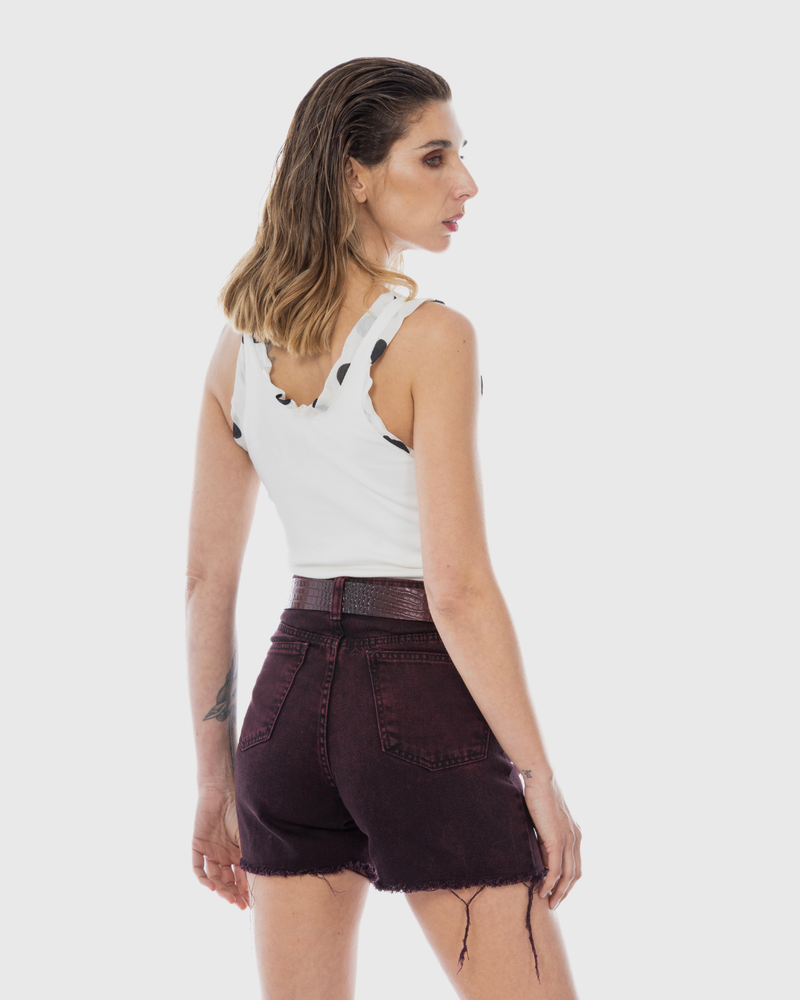 Musculosa Bullock Lunares