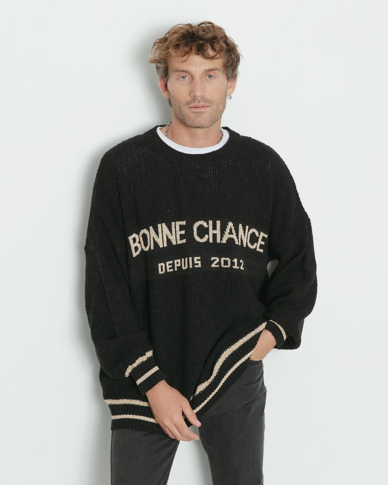 Tejido Coo Bonne Chance negro