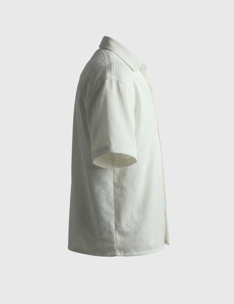 Camisa Algodón Fletcher Blanco