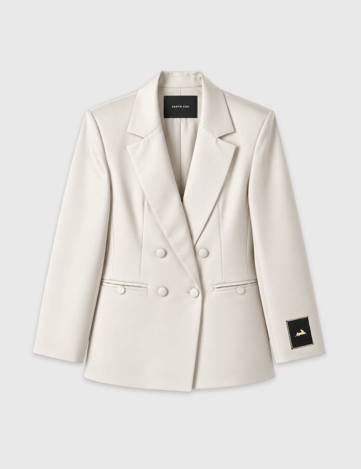 Blazer Raso Celine Hueso