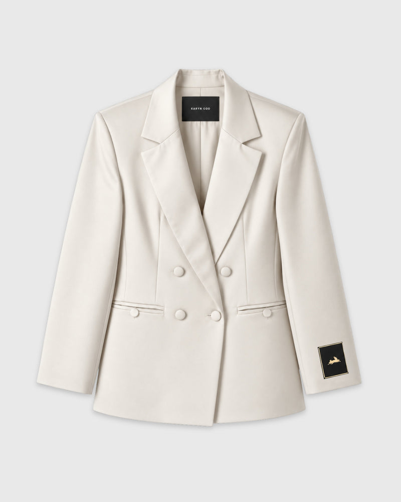 Blazer Raso Celine Hueso