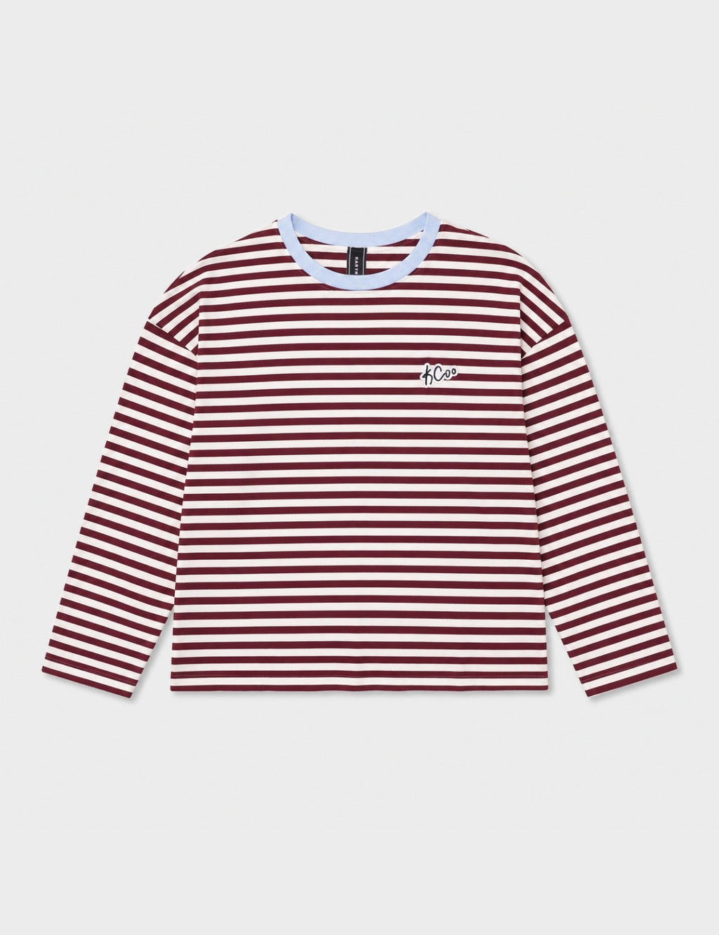 Polera Rayas Ricarda Cereza