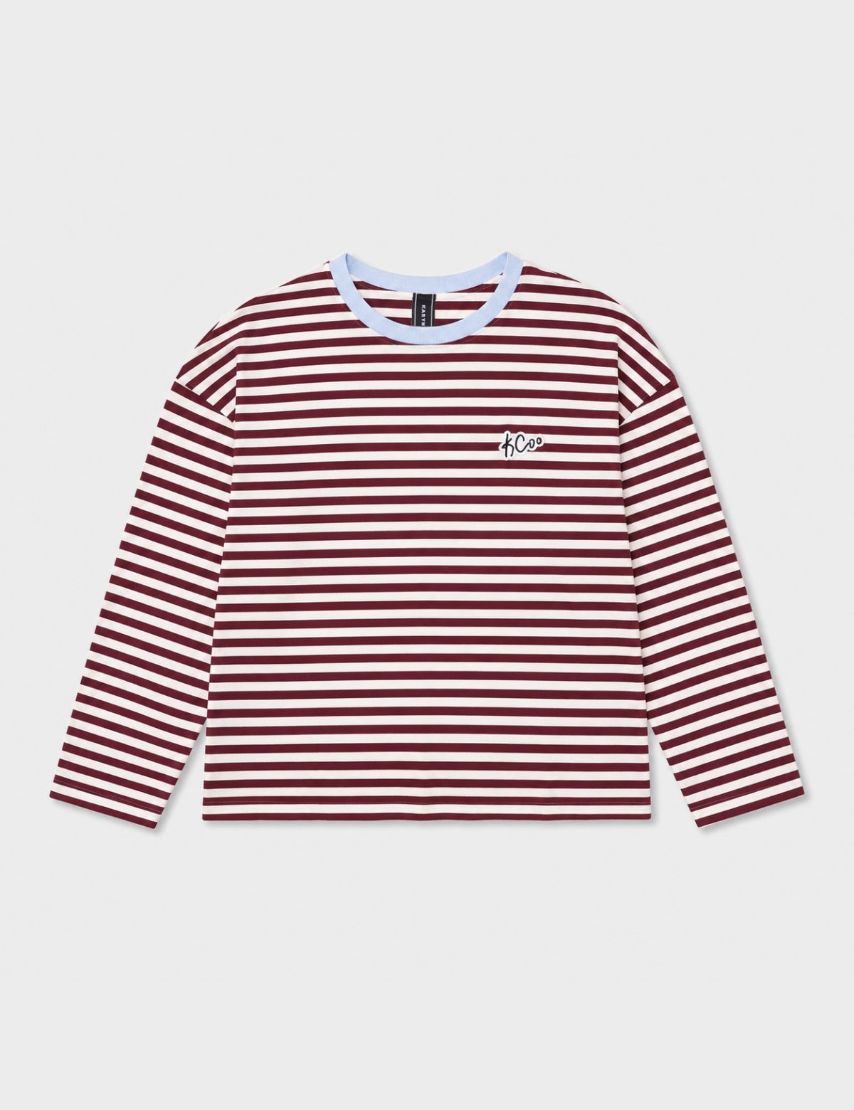 Polera Rayas Ricarda Cereza
