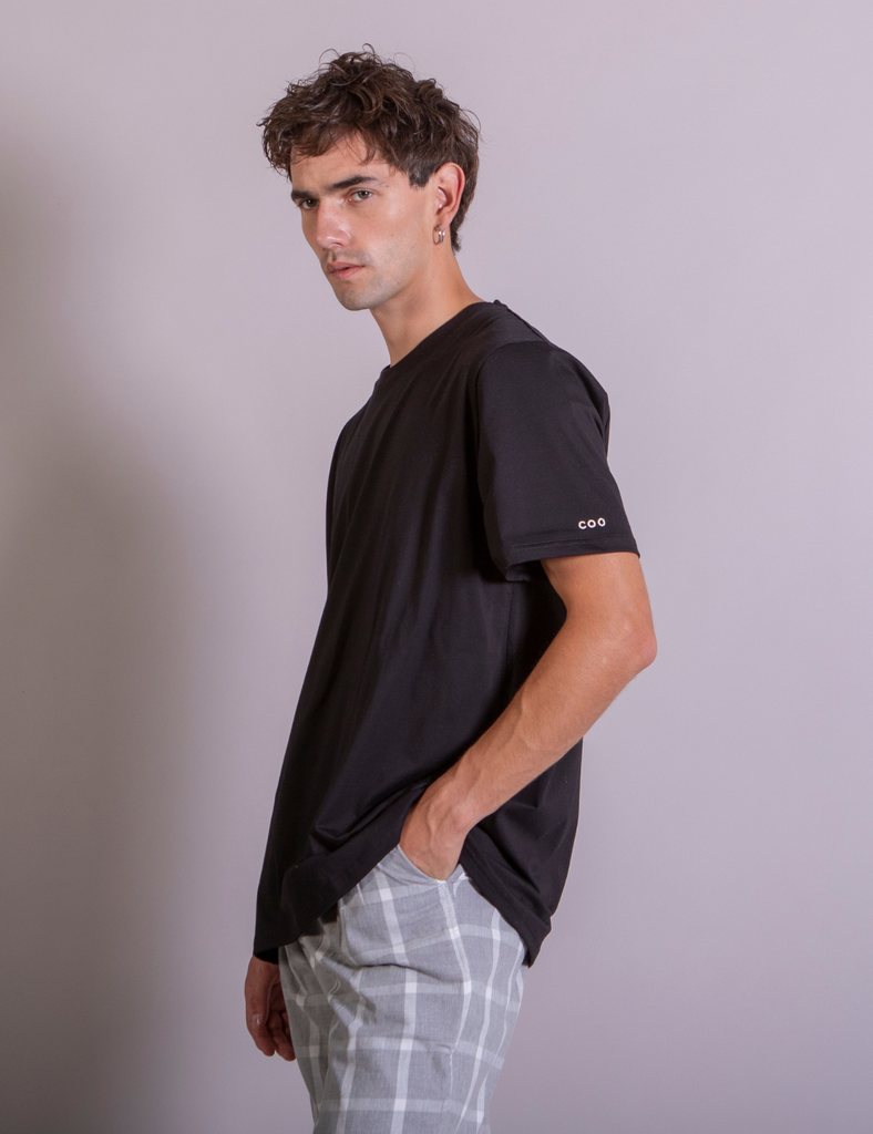 Polera Javier Oversize Negra