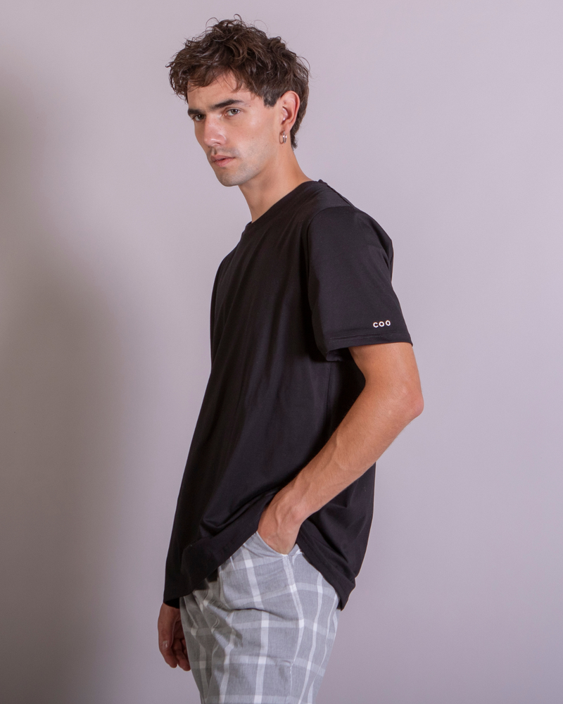 Polera Javier Oversize Negra
