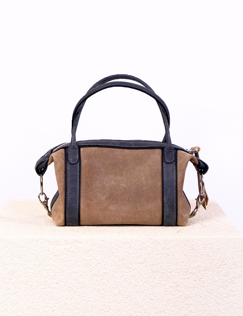 Cartera mini Diana Toffee y Humo