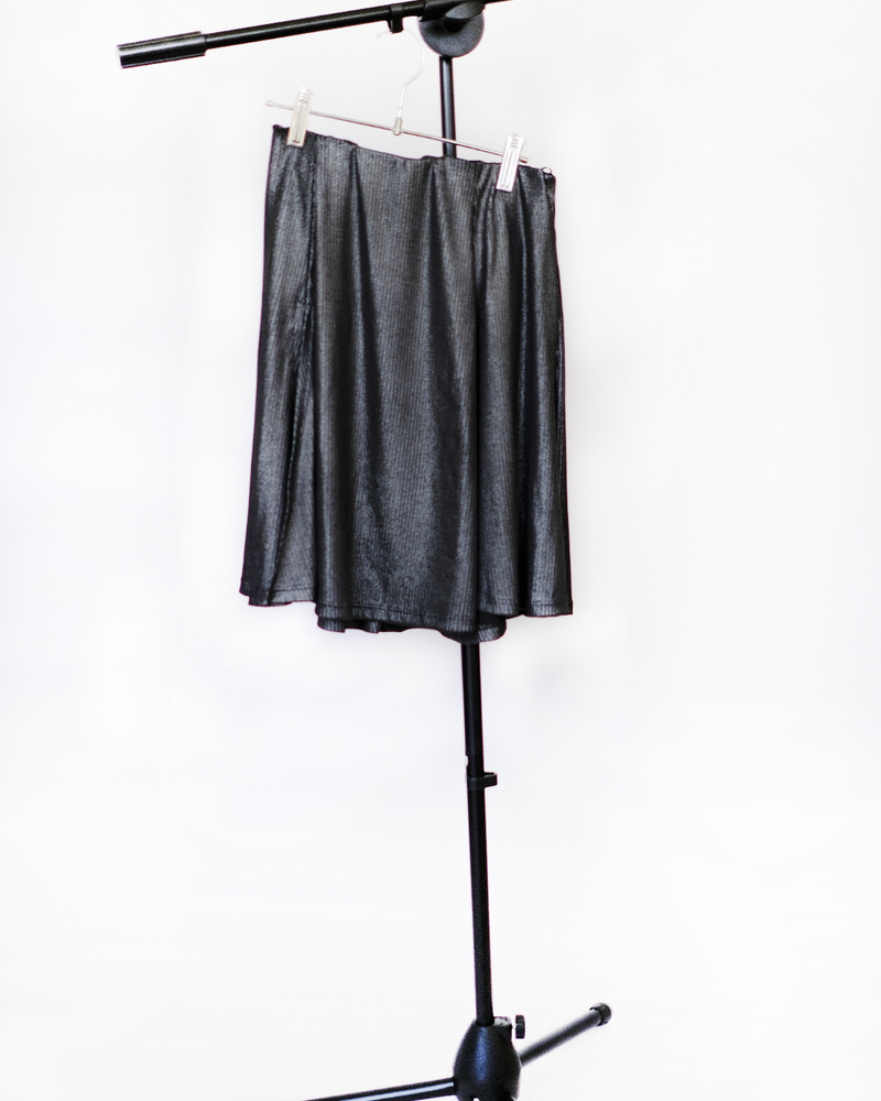 Mini falda folia Rafaella Metal