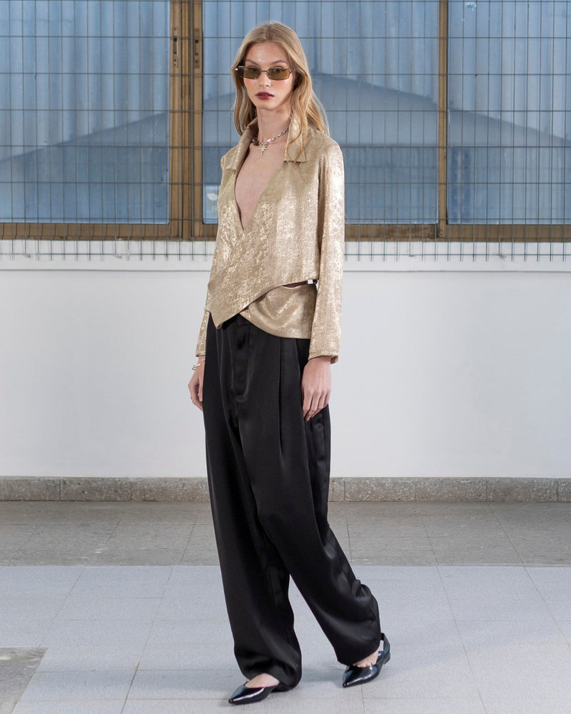 Blusa Cruzada Chandi Oro