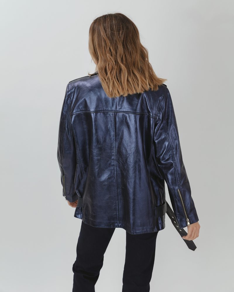 Biker Naomi Metalizada