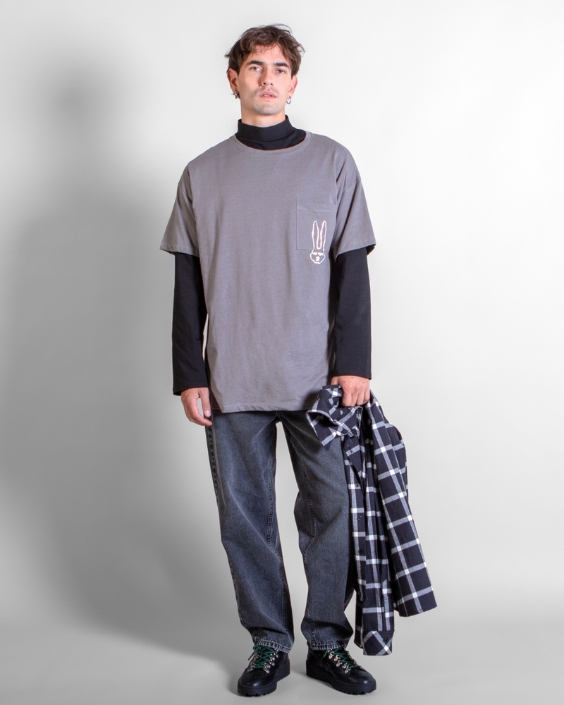 Polera Dylan x Lenny gris