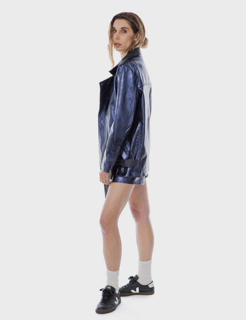 Biker Naomi Metalizada