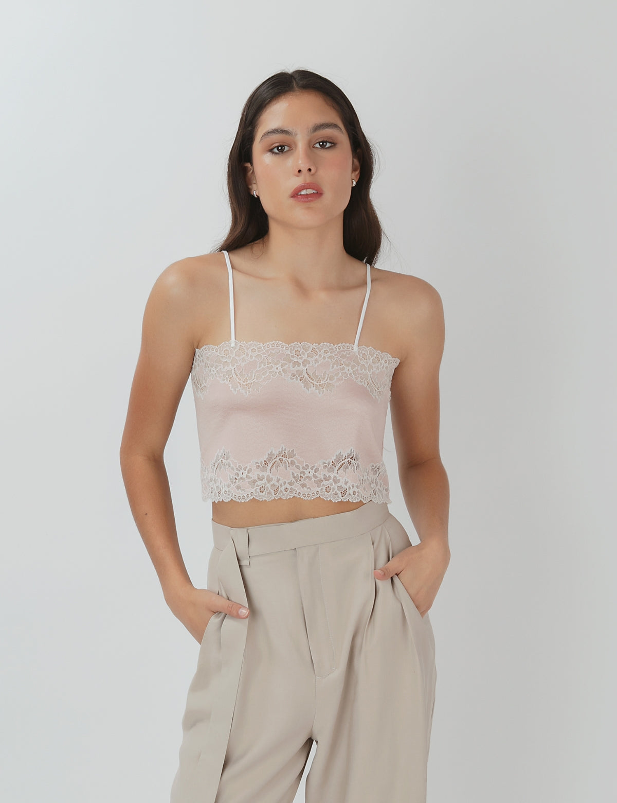 Peto lencería Roux Rosa