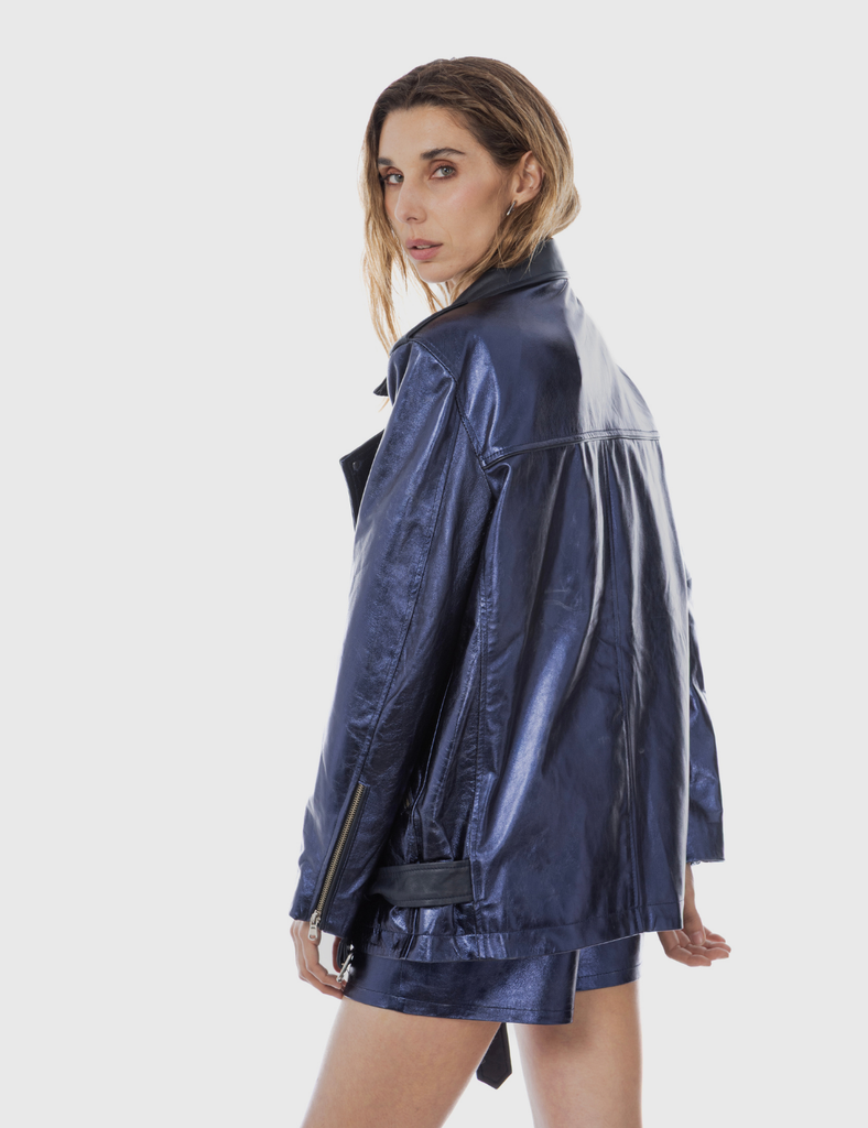 Biker Naomi Metalizada