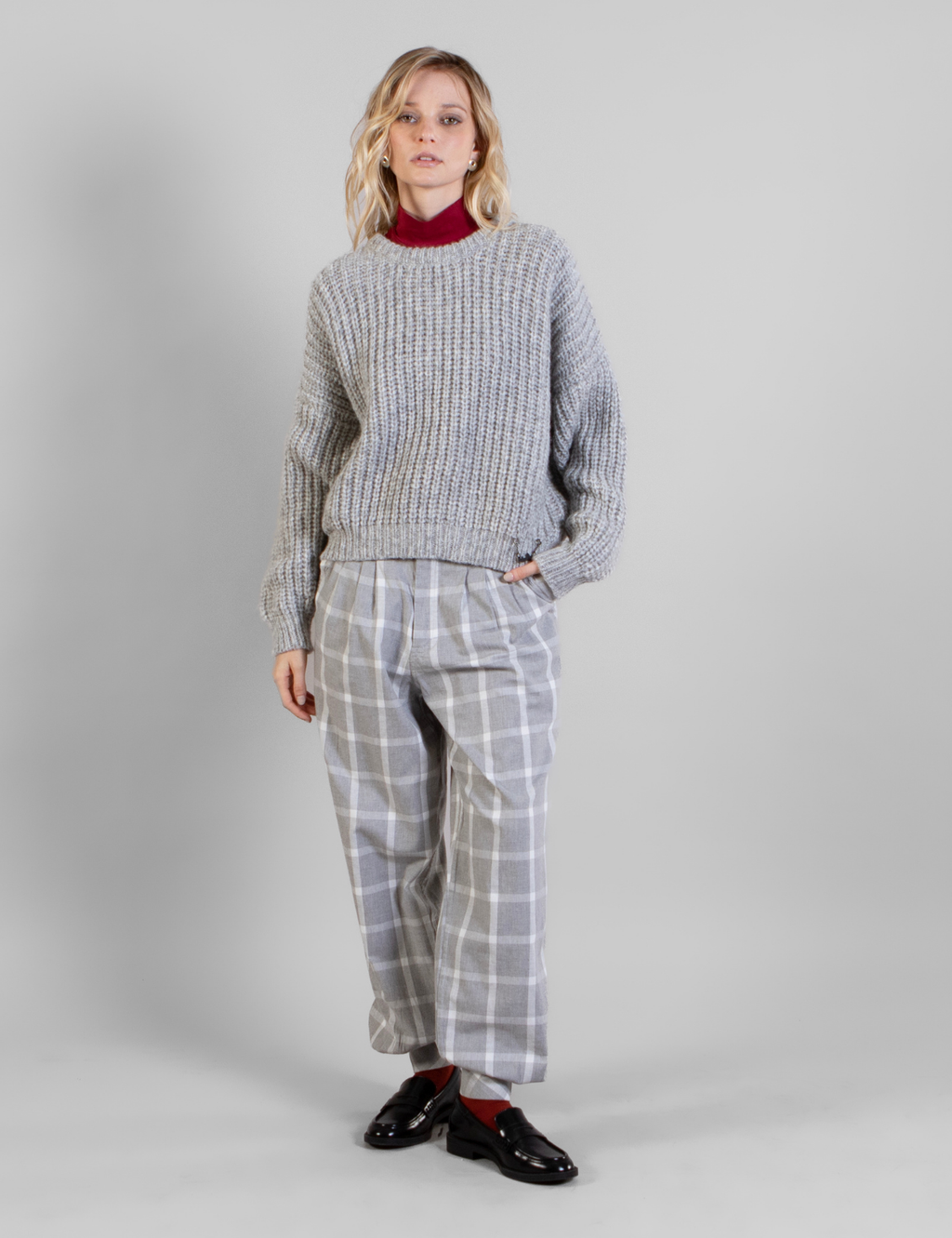 Tejido Andino Gris Jaspe