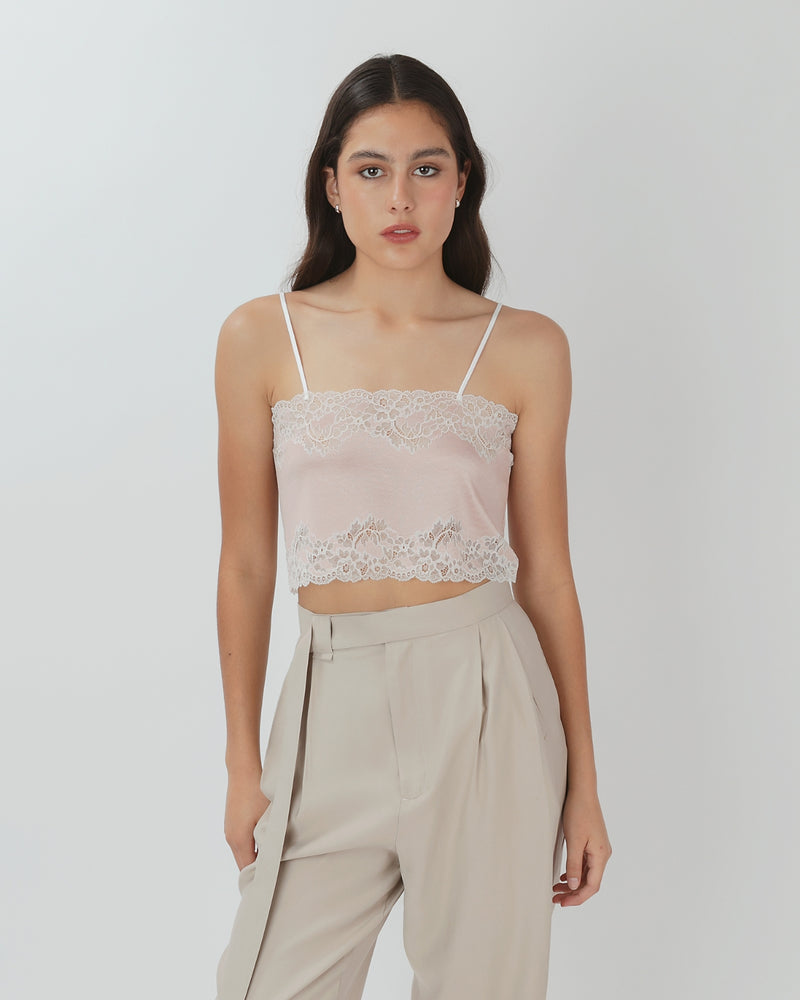 Peto lencería Roux Rosa