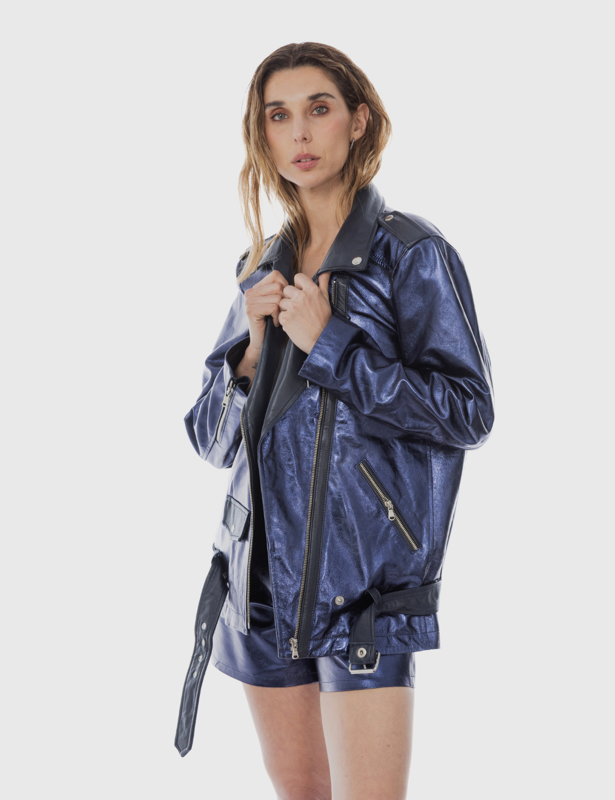 Biker Naomi Metalizada