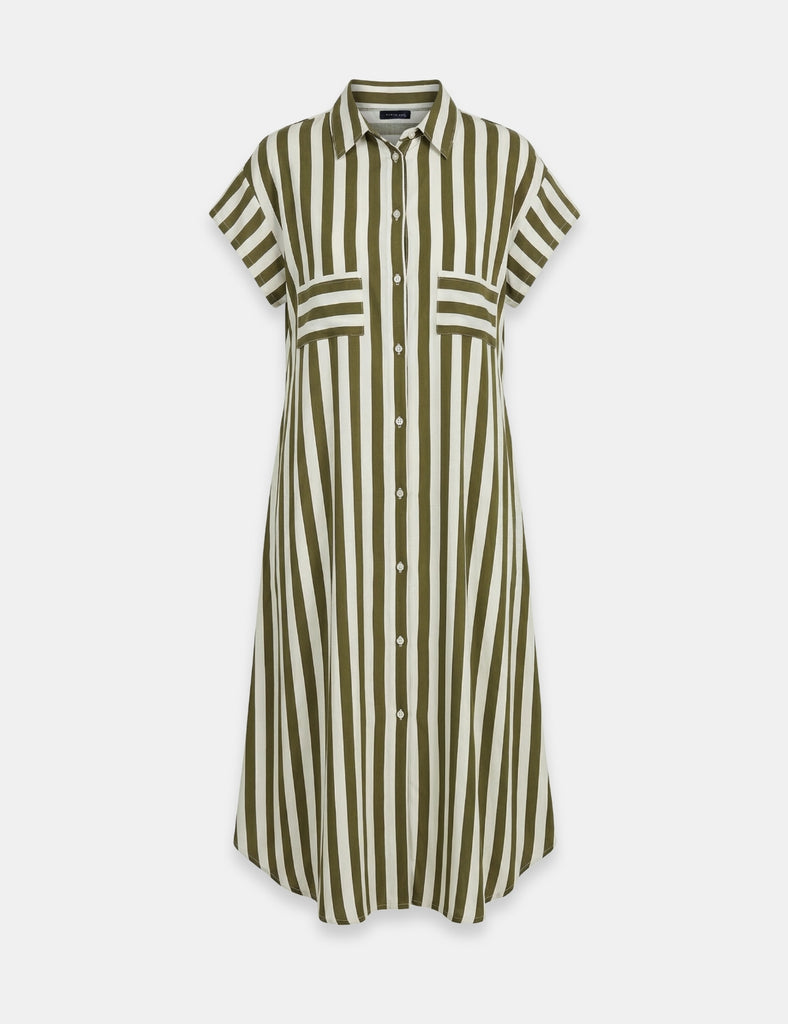 Vestido Riviera Rayado Verde