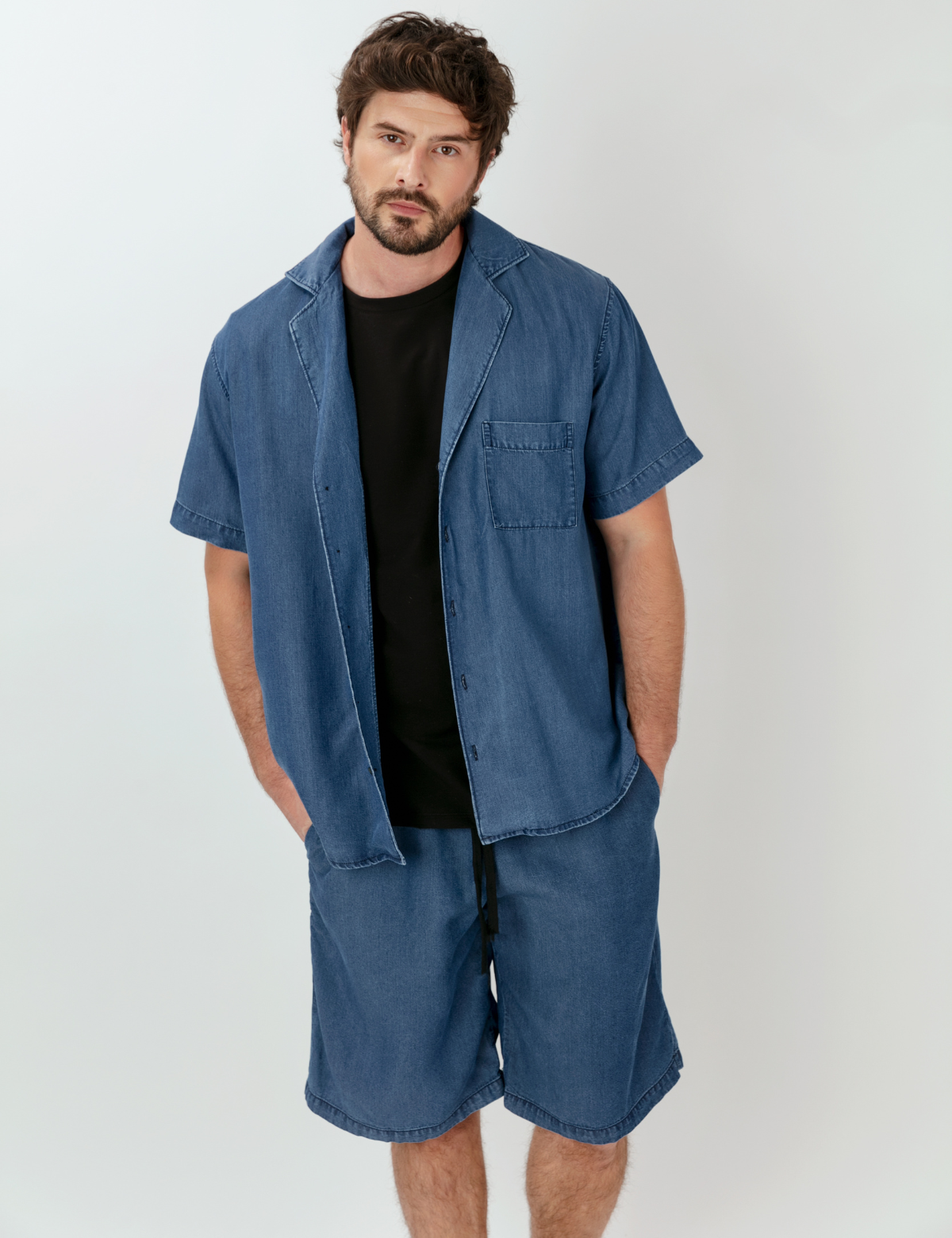 Camisa tencel Mercure