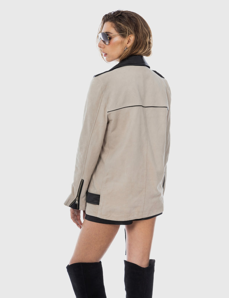 Biker Naomi Oversize Reno Hueso