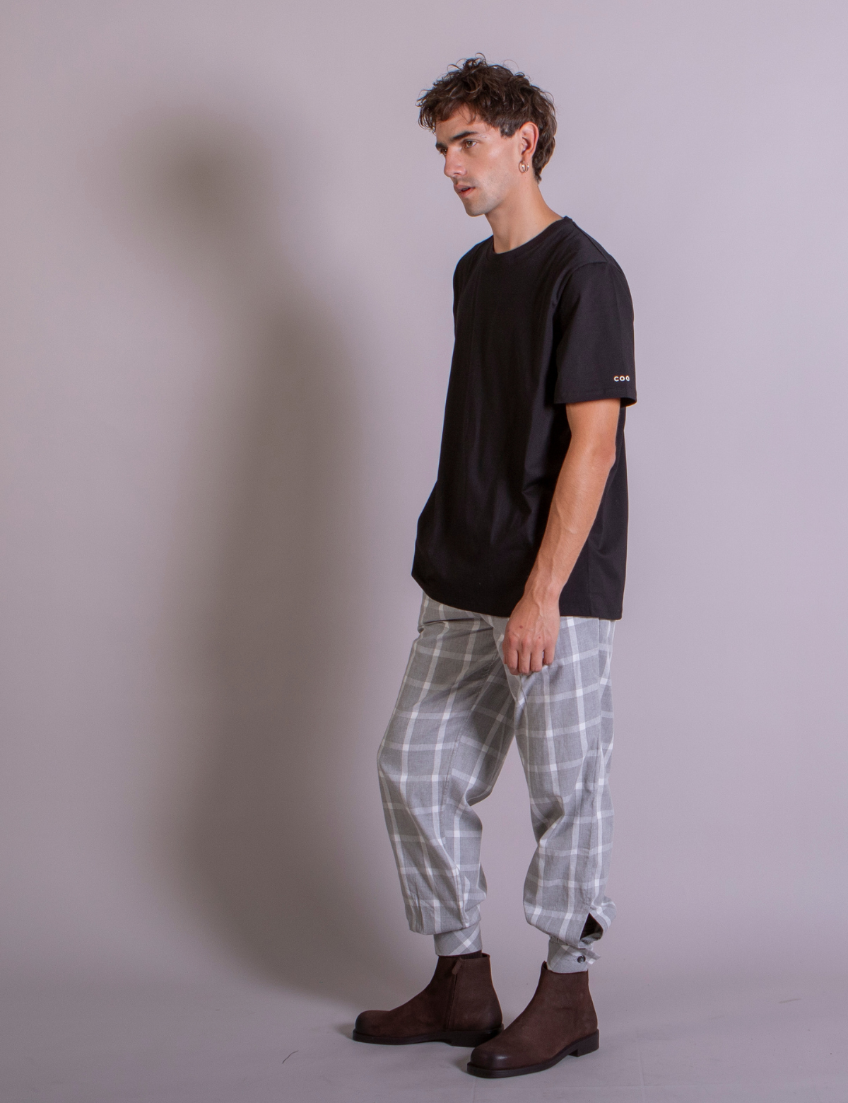 Polera Javier Oversize Negra