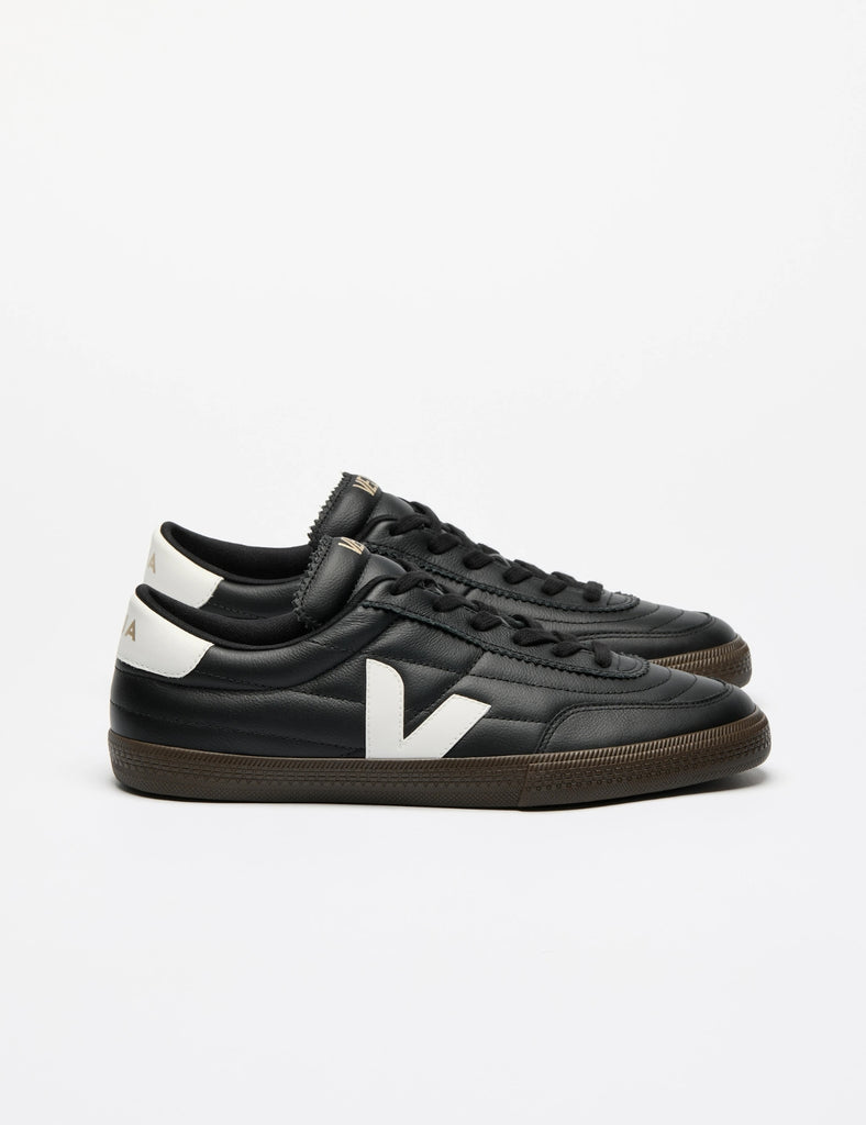 Zapatilla Veja Paneka O.T. Leath Black White