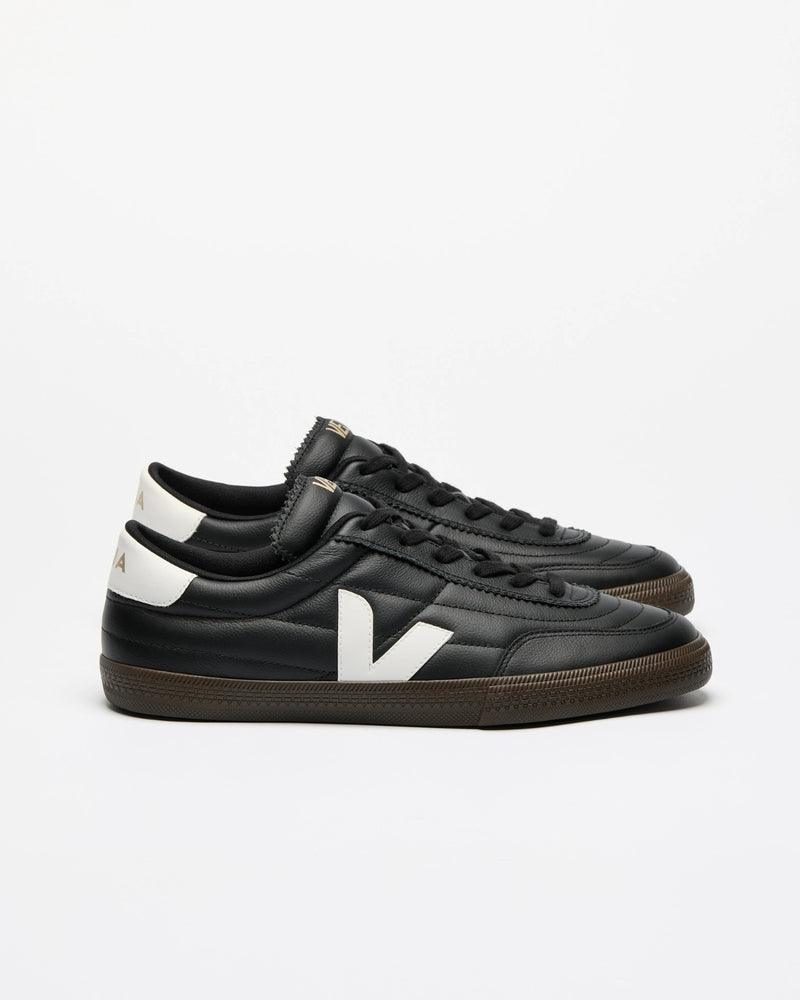 Zapatilla Veja Paneka O.T. Leath Black White